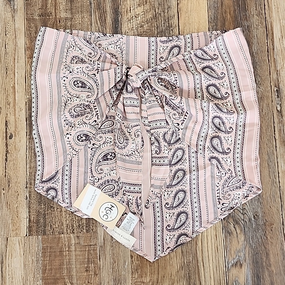 NWT Saints & Hearts Bandana Tube Top One Size - Picture 3 of 8